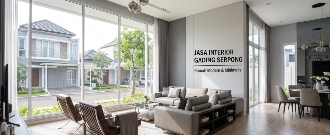 Jasa Interior Gading Serpong untuk Rumah Modern dan Minimalis