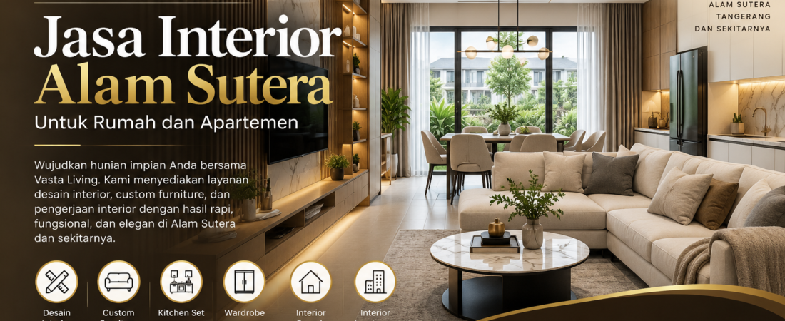 Jasa Interior Alam Sutera untuk Rumah dan Apartemen