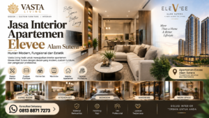 Jasa Interior Apartemen Elevee Alam Sutera Vasta Living
