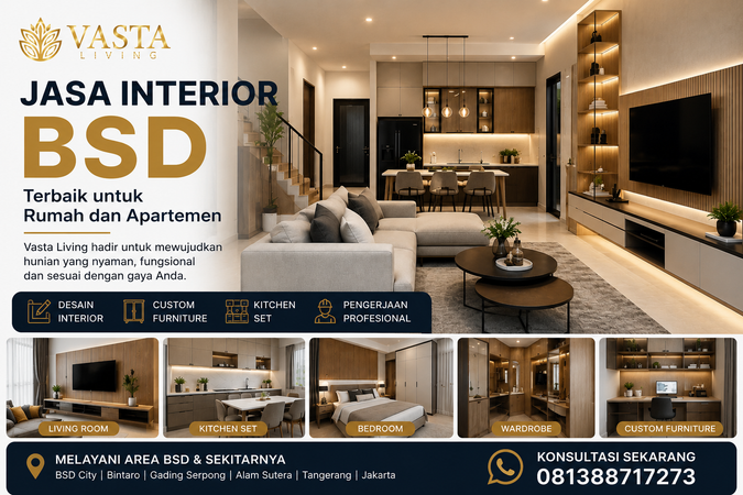 Jasa Interior BSD Terbaik untuk Rumah dan Apartemen